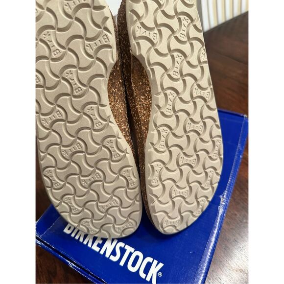 Birkenstock Lavender Gary flats with Suede Upper 38 NARROW - Picture 8 of 9